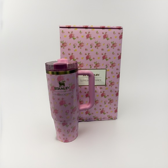 Stanley Other - Stanley LoveShackFancy Quencher H2.0 40oz Tumbler Ibiza Sunset Pink Floral New